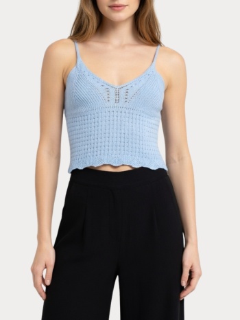 top only lison sl knt cashmere blue only σε προσφορά