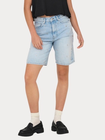 βερμουδα τζιν only hope hw rhs loose long light blue denim σε προσφορά