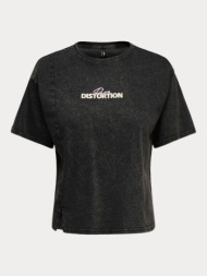 t-shirt only lucky lucy detail s/s black only