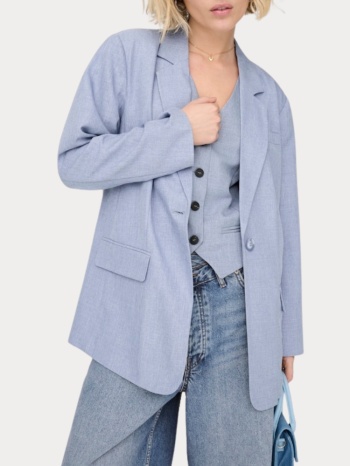 σακακι only linda ls boyfr mel blazer vintage indigo σε προσφορά