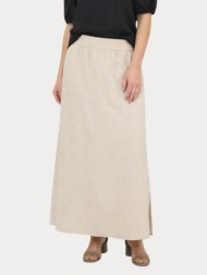 φουστα only tizana long skirt silver lining only