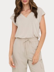 v-neck top onlt free s/s mod. pumice stone only