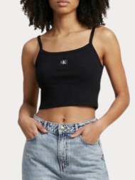 top calvin klein cropped black calvin klein