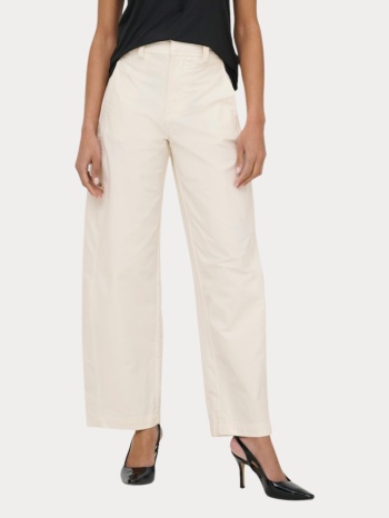 παντελονι only clair mw barrel pant tofu / beige only σε προσφορά