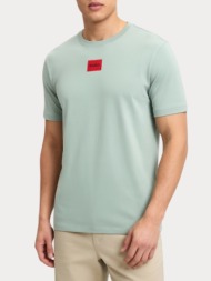 t-shirt hugo dragolino pastel green hugo boss