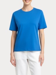 t-shirt only happy s/s o-neck ultramarine blue only