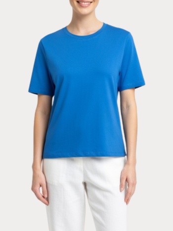 t-shirt only happy s/s o-neck ultramarine blue only σε προσφορά