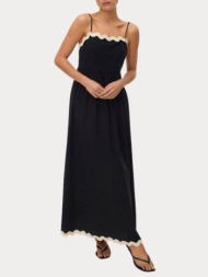 φορεμα vero moda vmjenna singlet ankle dress black vero moda