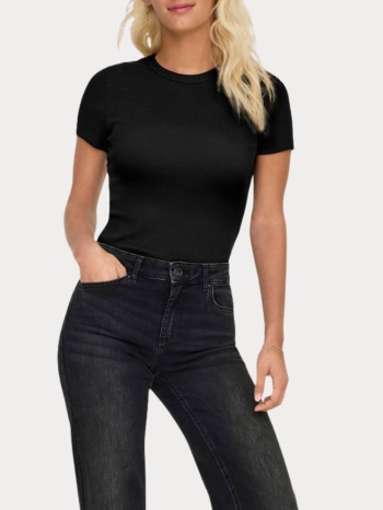 top only val s/s o-neck black only σε προσφορά