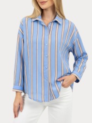 πουκαμισο new age aa.1022.1 διαφανεια lio 100%rec_pol ciel new age