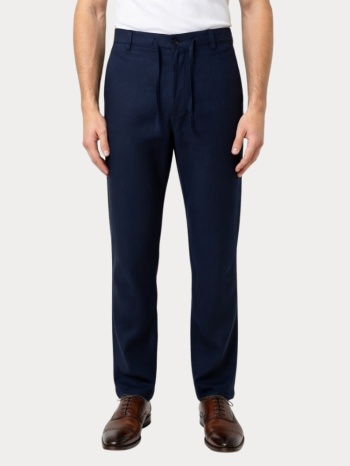 παντελονι selected slm172-slimtape brody linen bld dark σε προσφορά