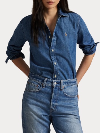 πουκαμισο polo ralph lauren denim blue polo ralph lauren σε προσφορά