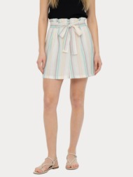 skirt only onlohio hw pb stripe skater skirt pnt multi only