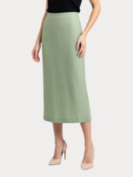 skirt vero moda vmmymilo hw 7/8 skirt wvn ga green vero moda