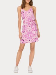 dress only onlalma life vis cyrus dress aop pink only
