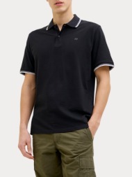 polo jack & jones jrebzell ss sn black jack&jones