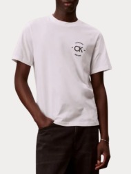 t-shirt calvin klein logo white calvin klein