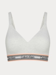 bralette τοπ calvin klein snow heather calvin klein