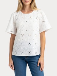 μπλουζα vero moda vmeliza ss snow white vero moda