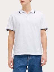 polo jack & jones jrebzell ss sn white jack&jones