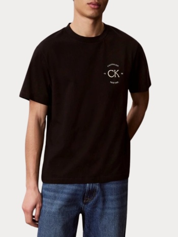 t-shirt calvin klein logo black calvin klein σε προσφορά
