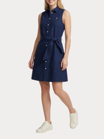 φορεμα polo ralph lauren classic oxford-wvn-dresses navy σε προσφορά