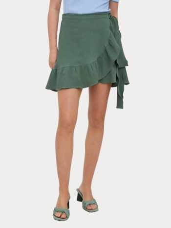 skirt vero moda vmcita bobble wrap skirt color green vero σε προσφορά