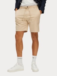 βερμουδα selected slhregular brody linen shorts incense selected