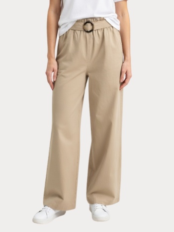 παντελονι vero moda vmbree hr tencel belt culotte silver σε προσφορά