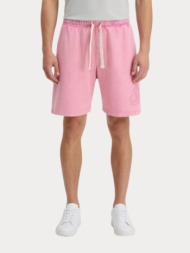 shorts φορμες jack&jones 12296528 jpstbill pop washed sweat shorts srt ροζ jack&jones
