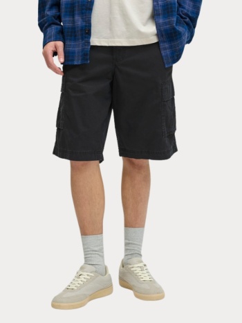 cargo jack&jones 12291273 jrebcory cargo short mid sn μαυρο σε προσφορά