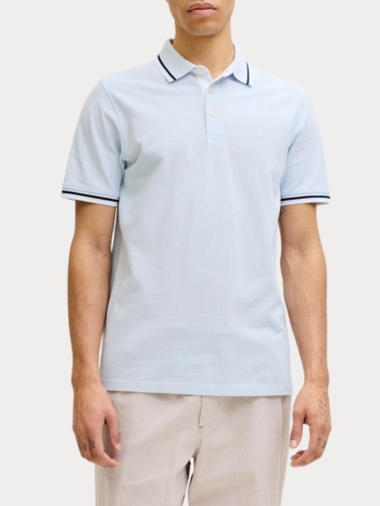 πολο jack&jones 12136668 jjepaulos polo ss noos celestial σε προσφορά