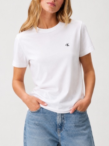 top calvin klein lv047b224g-yaa archive jersey crew tee eu σε προσφορά