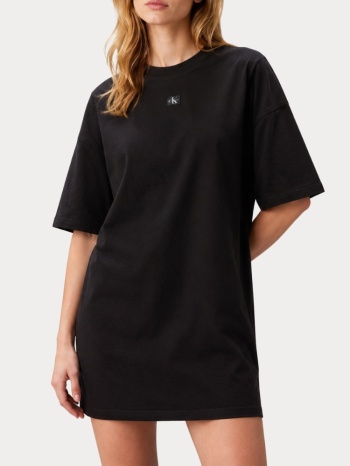 φορεμα calvin klein lv047f228g-ub1 ss woven label oversized σε προσφορά