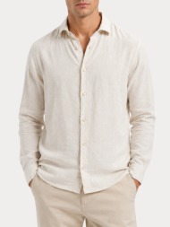 long sleeve dstrezzed 303710-253 ds_jagger shirt sand melange dstrezzed