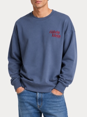 φουτερ calvin klein lv04rg265g-ceg ls premium terry grp σε προσφορά