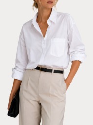 πουκαμισο gant 4300340-110 os poplin shirt gant