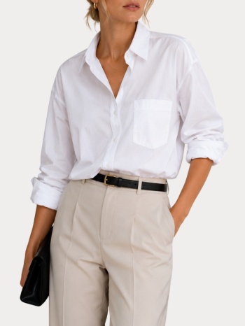 πουκαμισο gant 4300340-110 os poplin shirt gant σε προσφορά