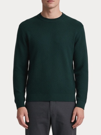 πλεκτα jack&jones jprblustanley knit crew neck bf ln scarab σε προσφορά