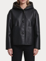 jacket only onlsolo bonded rev. jacket cc otw black leo only