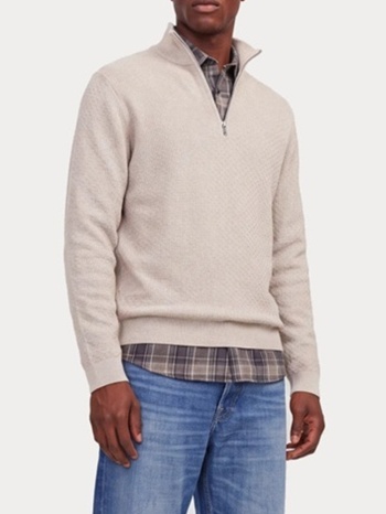 πλεκτα jack&jones jprblustanley knit half zip bf plaza σε προσφορά