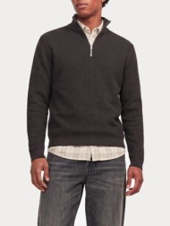 πλεκτα jack&jones jprblustanley knit half zip bf ganache squared jack&jones