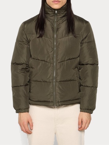 μπουφαν only&sons onsodin puffer jacket otw ot olive σε προσφορά