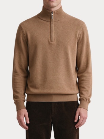 πλεκτα five ever paris half zip camel five ever paris σε προσφορά