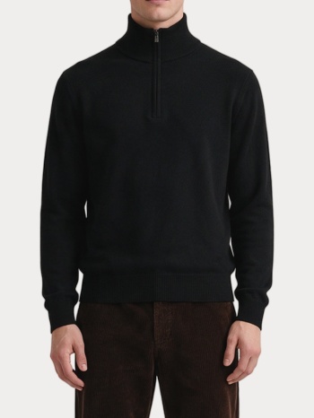 πλεκτα five ever paris half zip black five ever paris σε προσφορά