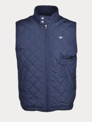 γιλεκο gant quilted navy ...