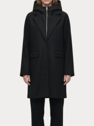 παλτο only onlbloom hood coat cs otw black only