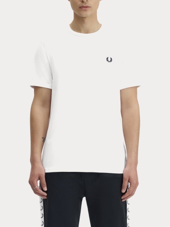 t-shirt fred perry ringer white fred perry σε προσφορά