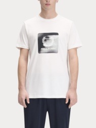 t-shirt fred perry laurel wreath digital snow white fred perry