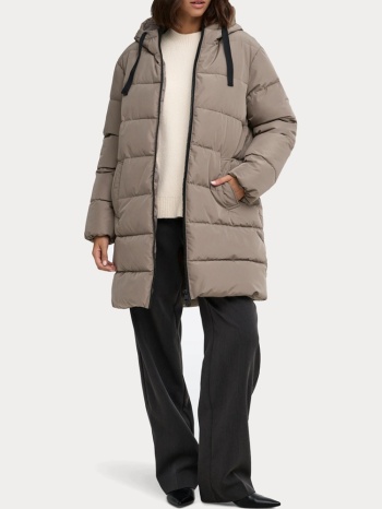 παλτο only onlclair puffer hood coat cc otw walnut only σε προσφορά